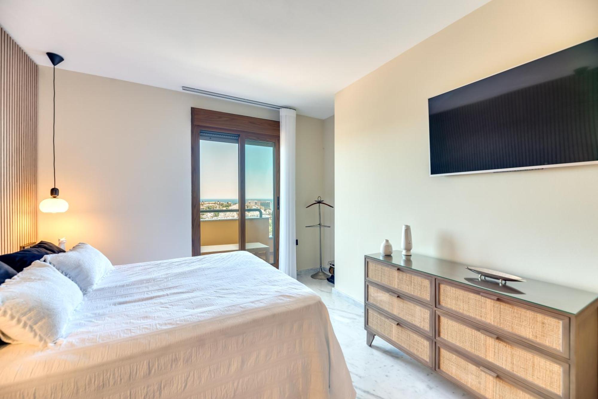 Apartamento Luxury 4Bdr Penthouse With Sea Views Benalmádena Exterior foto