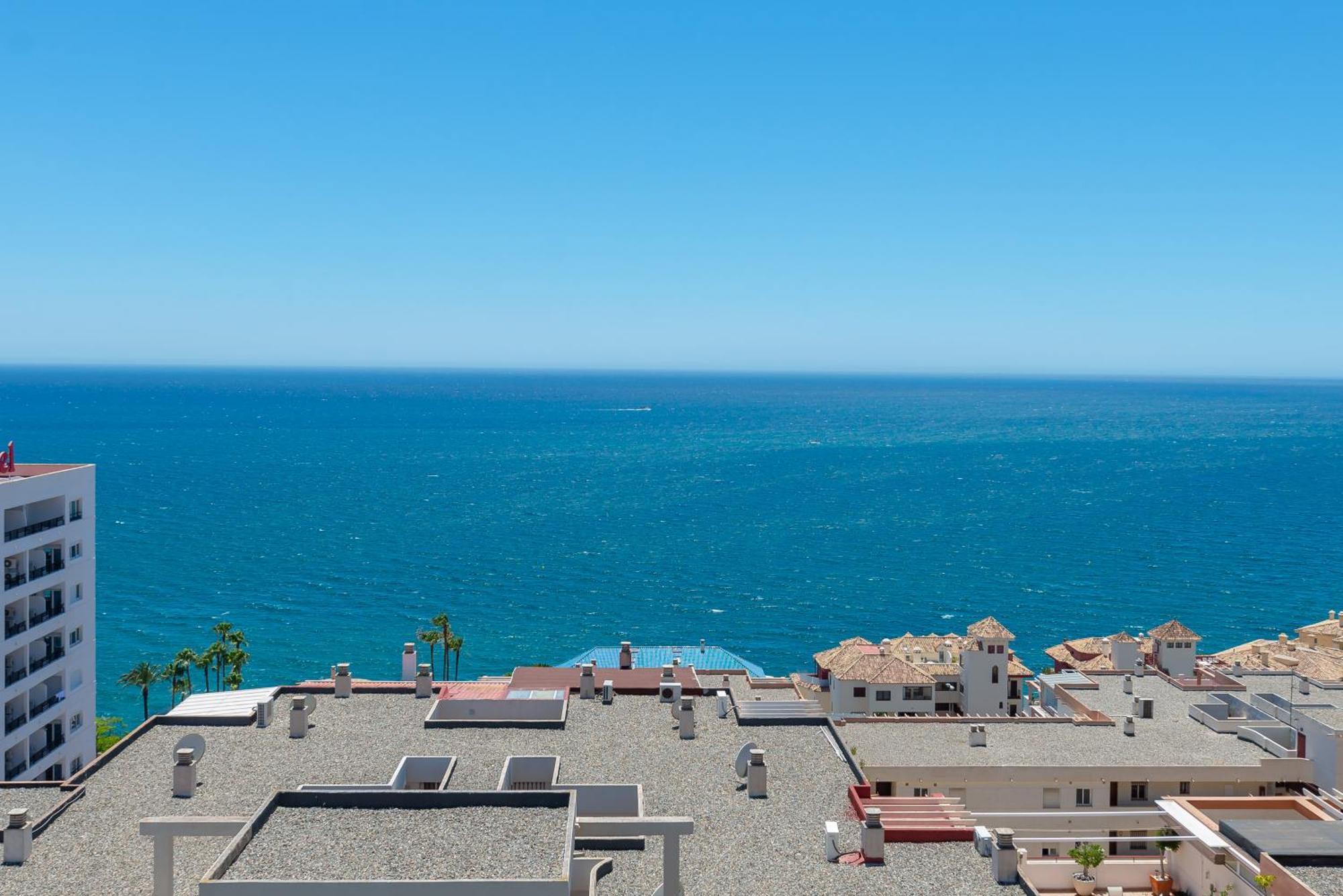 Apartamento Luxury 4Bdr Penthouse With Sea Views Benalmádena Exterior foto